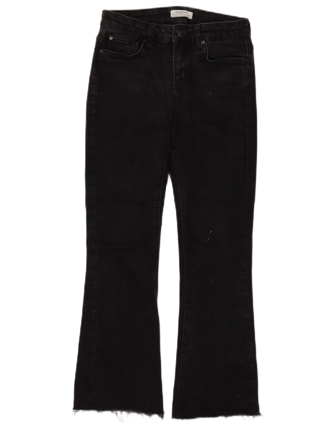 Damskie jeansy Bootcut Zara EU 36 XS W26 L26 Czarne