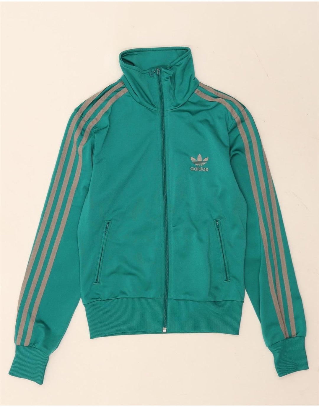 Damska kurtka dresowa Adidas 3D Arc EU 34 XS Turkusowy poliester
