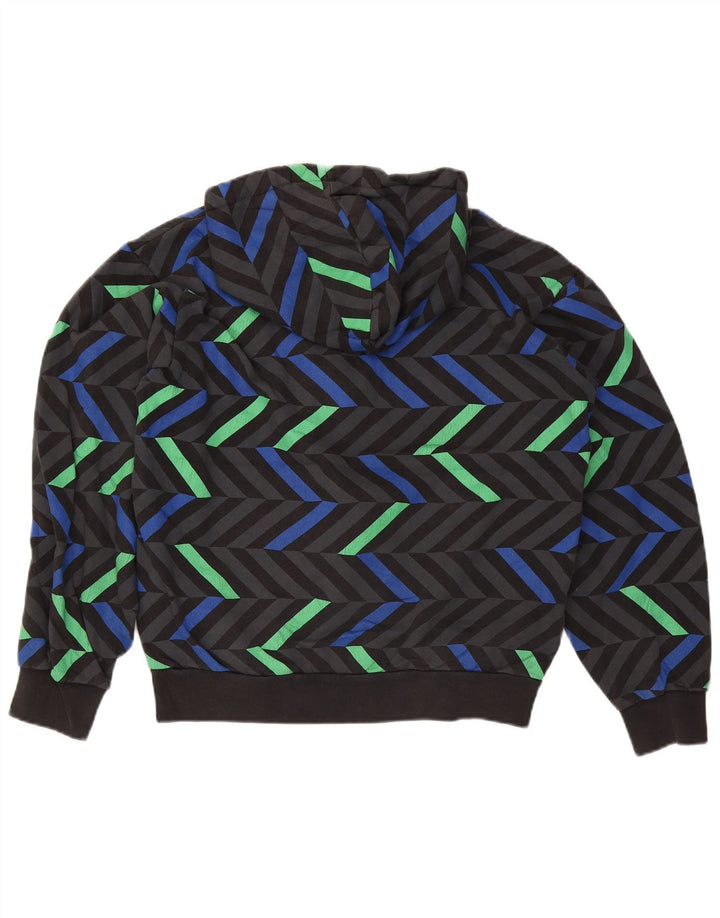 Męski sweter z kapturem i zamkiem Nike, mała, wielobarwna, geometryczna bawełna