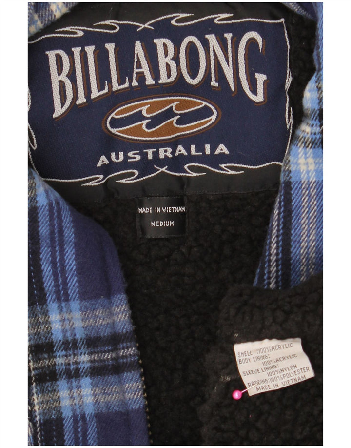 Męska koszula flanelowa Billabong Sherpa Lumberjack w średnią granatową kratkę