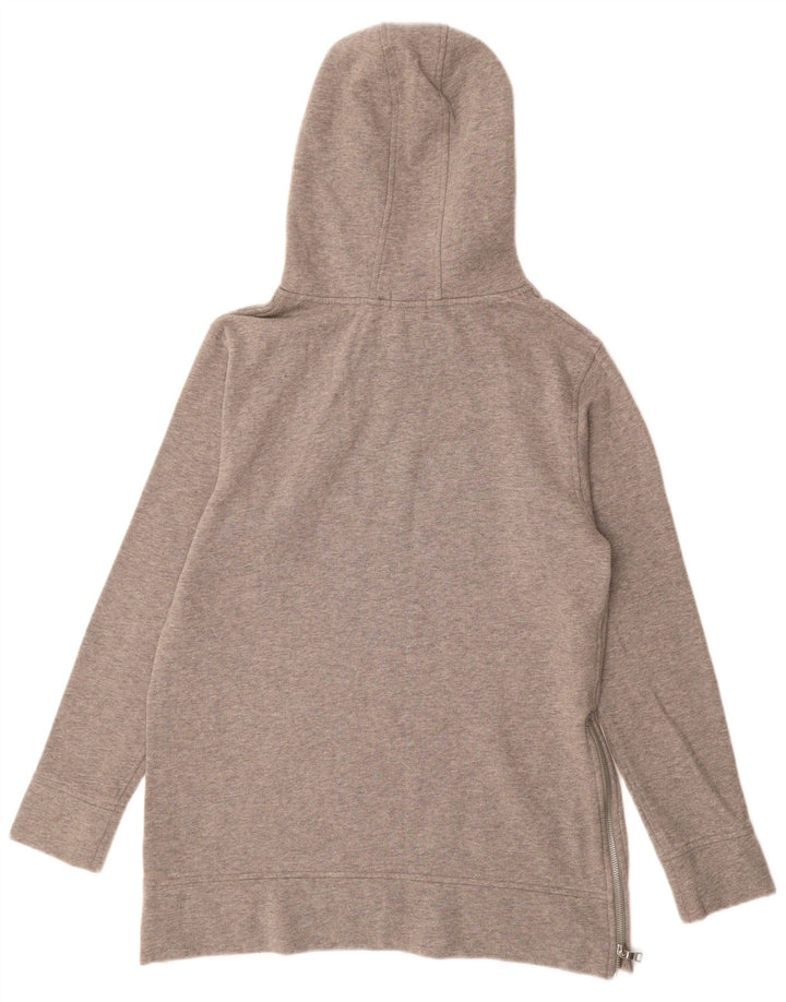 POLO RALPH LAUREN Damski sweter z kapturem UK 14, średnioszary, bawełniany