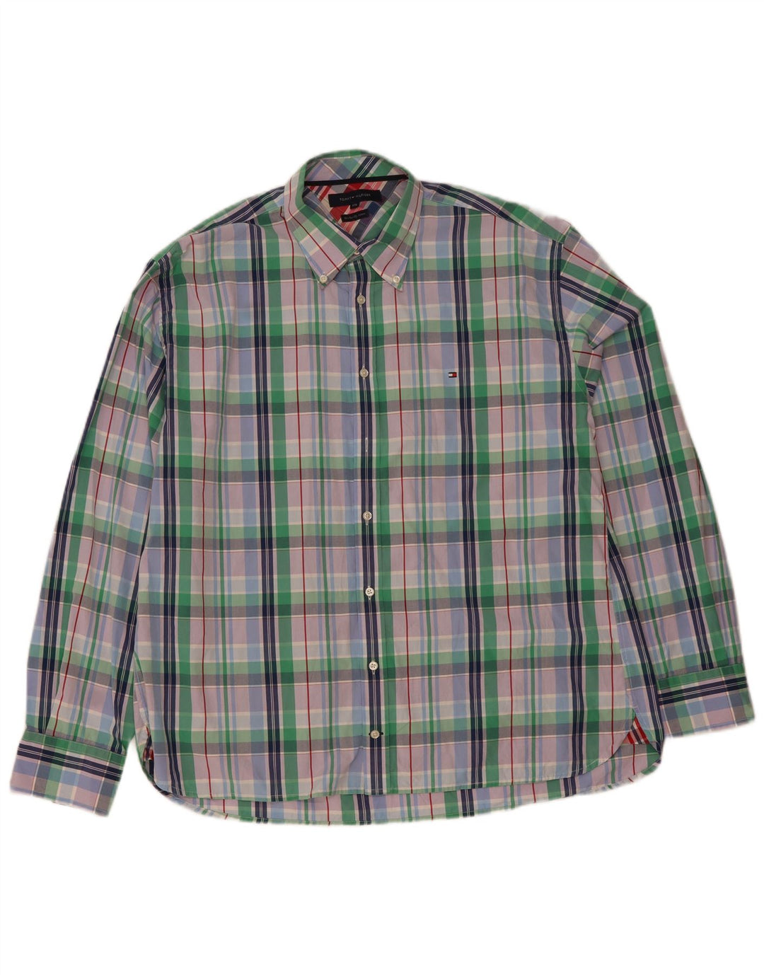 Koszula męska Tommy Hilfiger 2XL, wielobarwna, bawełniana krata