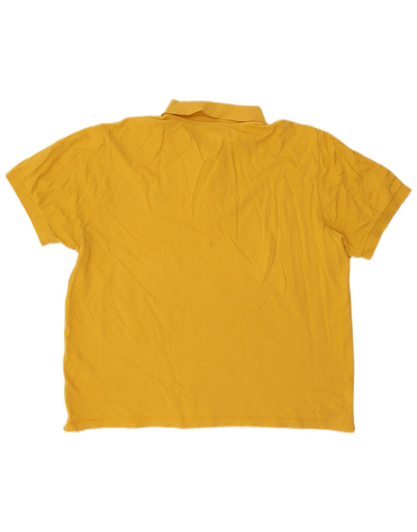 Męska koszulka polo Nike UK 45/47 XL Żółta bawełna
