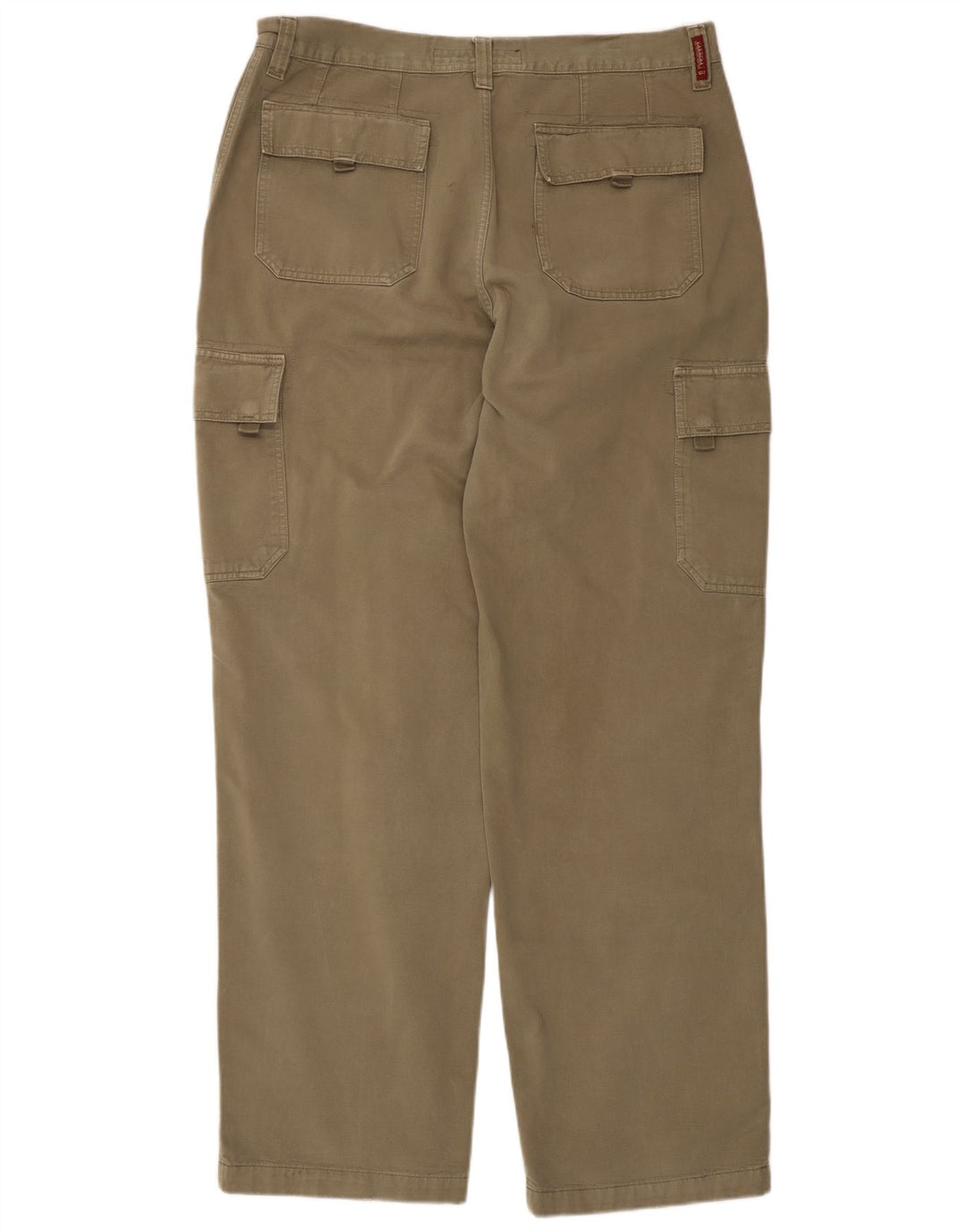 Męskie proste spodnie cargo Carrera W38 L33 Khaki, bawełna