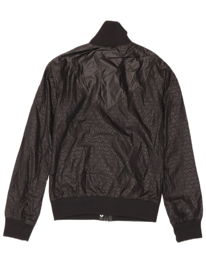 Damska kurtka dresowa Adidas Graphic EU 34 XS Czarny poliester