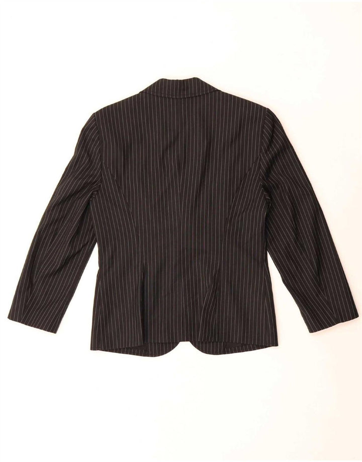 Damski garnitur zapinany na 2 guziki Esprit UK 12 Medium W30 L30 w czarne paski