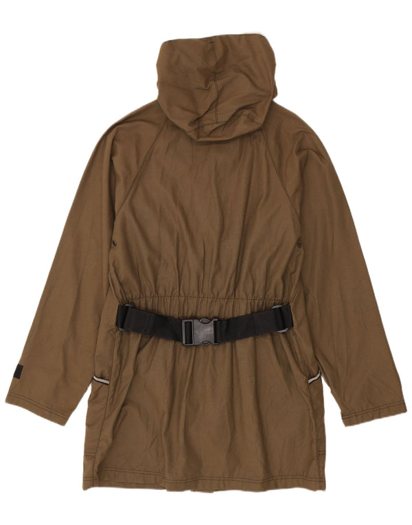 Męska kurtka parka z kapturem Refrigiwear UK 40, duża bawełna khaki
