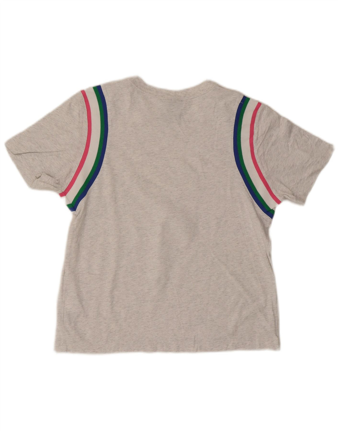 Damska koszulka Nike Top UK 14, bawełniana w średnie szare paski