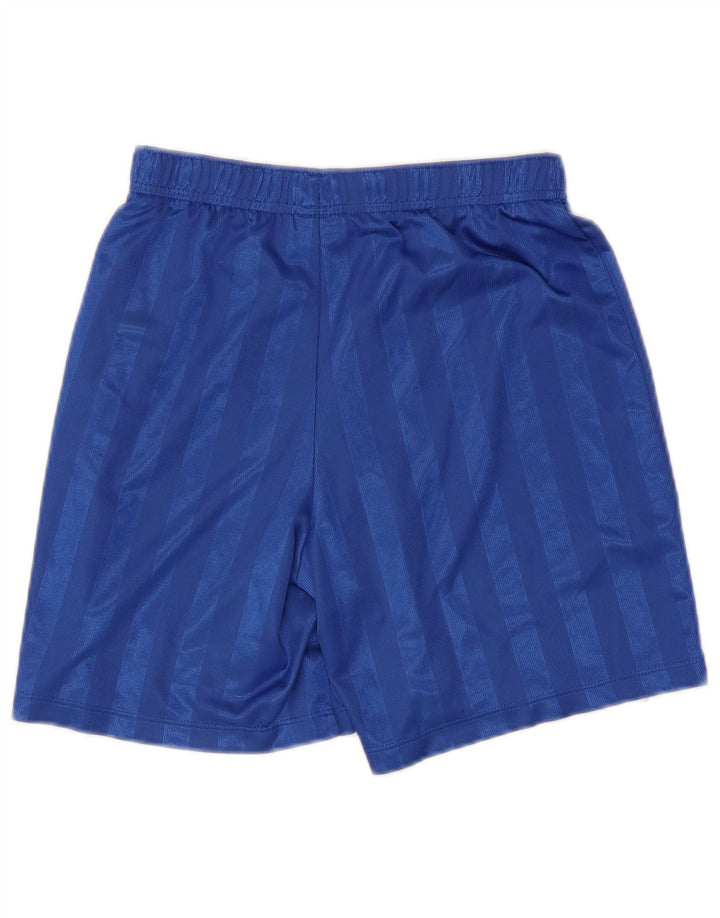 Chłopięce spodenki sportowe Nike Dri Fit 12-13 lat, duże, niebieskie, poliestrowe paski