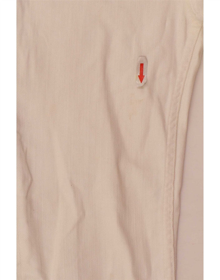 Damskie jeansy rozkloszowane Zara EU 32 2XS W22 L26 Białe