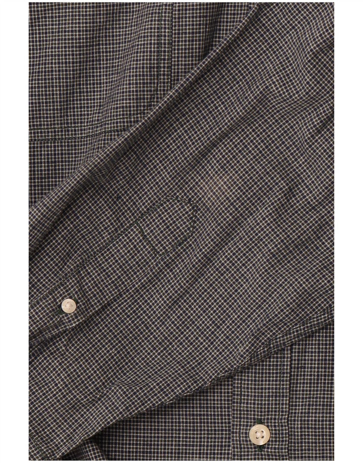 Koszula męska LEVI'S Slim Fit, duża, bawełniana w granatową kratę