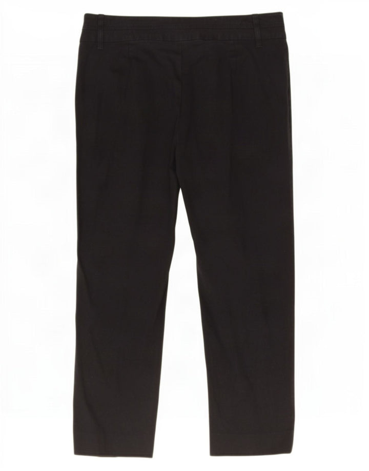 Spodnie damskie Capri Benetton IT 42 Medium W32 L22 Czarne