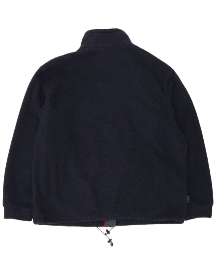 Męska kurtka polarowa LOWE ALPINE UK 42 XL, granatowa, poliestrowa