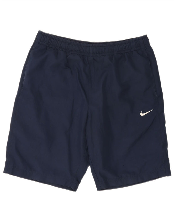 Męskie spodenki sportowe Nike, średni granat, poliester