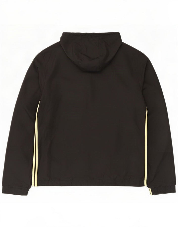 Adidas Męska dwustronna bluza dresowa z kapturem XL Czarna Poliester