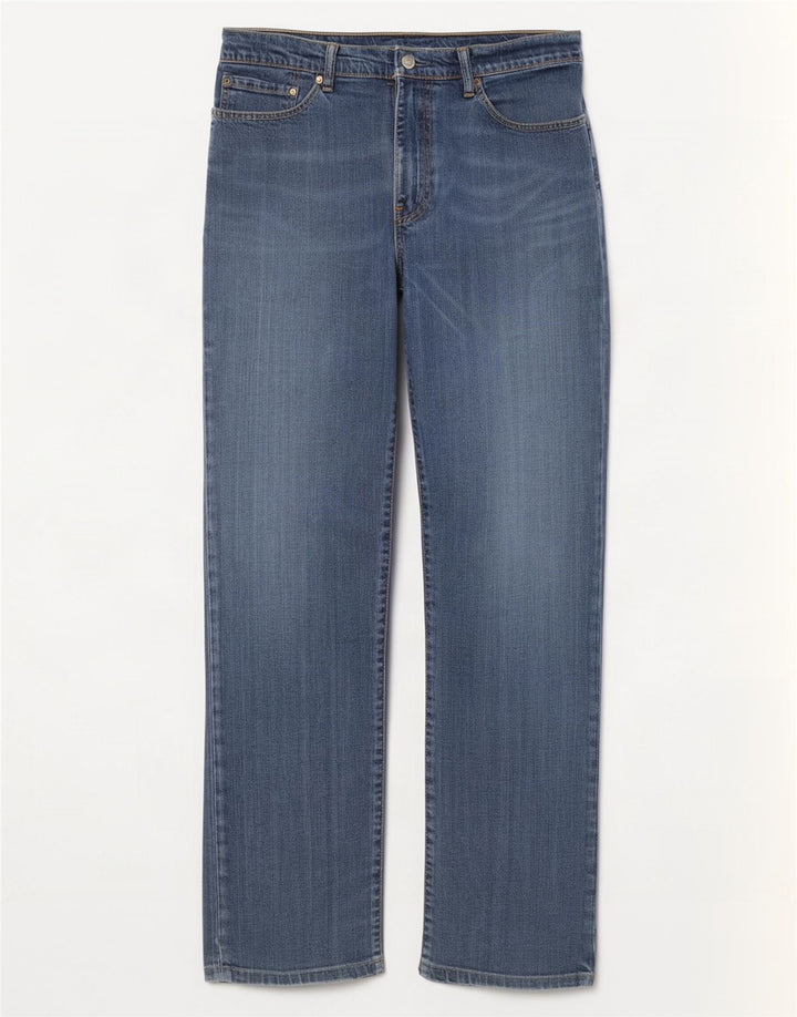 Męskie dżinsy Levi's 751 Straight W36 L31 Niebieskie bawełniane