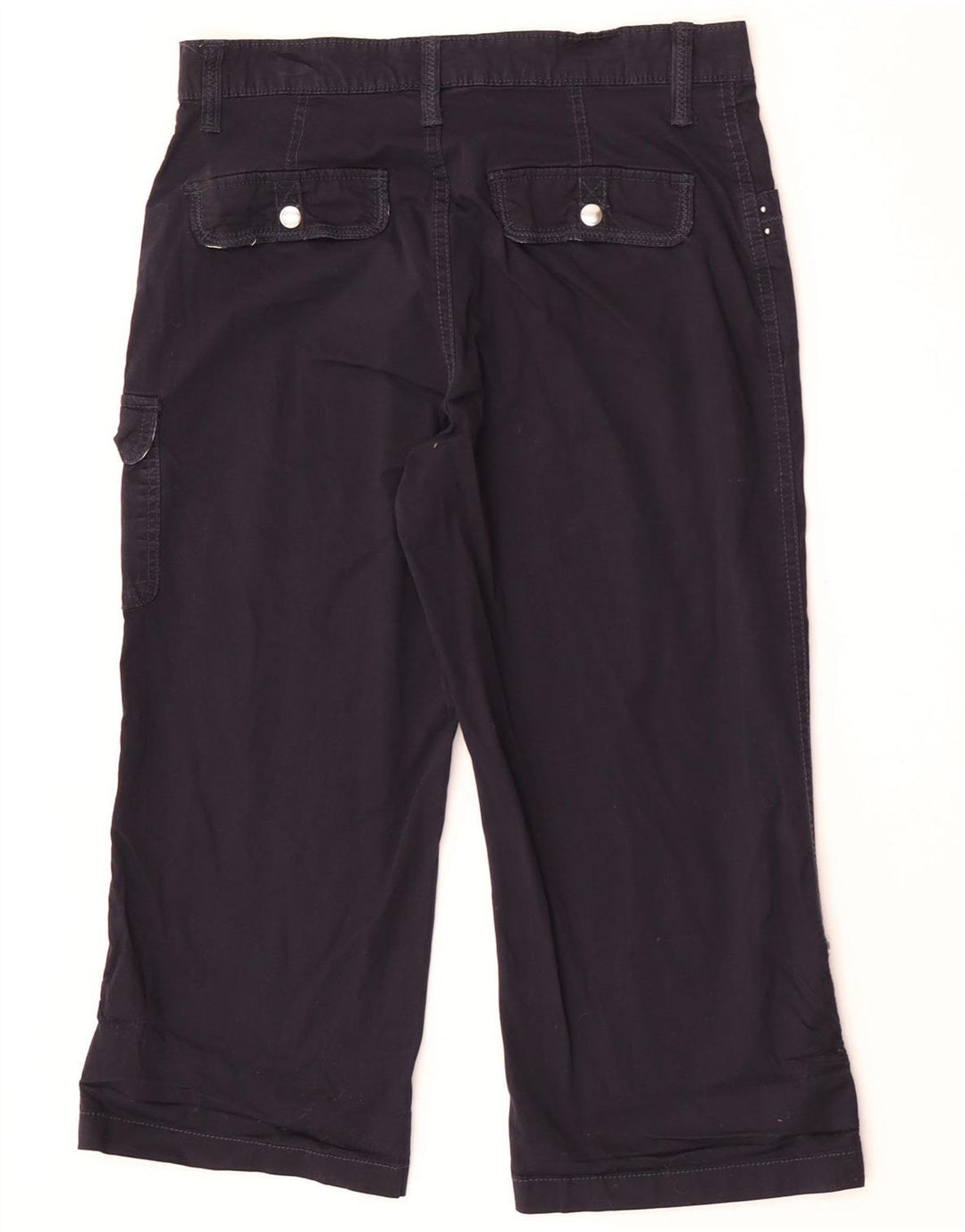 Spodnie damskie Lee Capri Cargo US 8 Medium W30 L20 Granatowa bawełna