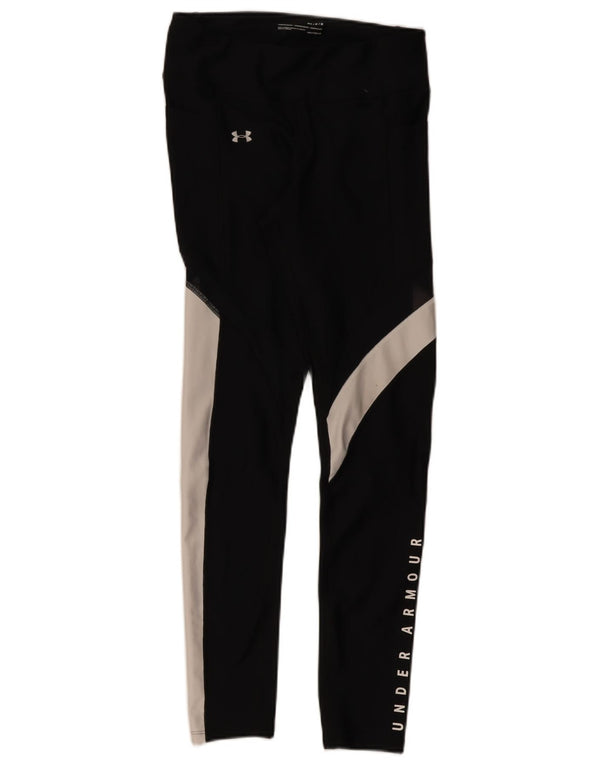 Damskie legginsy Under Armour Heat Gear UK 14 w kolorze średniej czerni