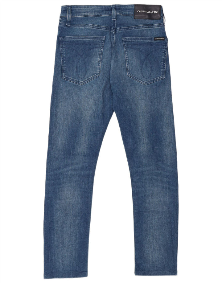 Męskie dżinsy Calvin Klein W29 L27 Niebieskie bawełniane