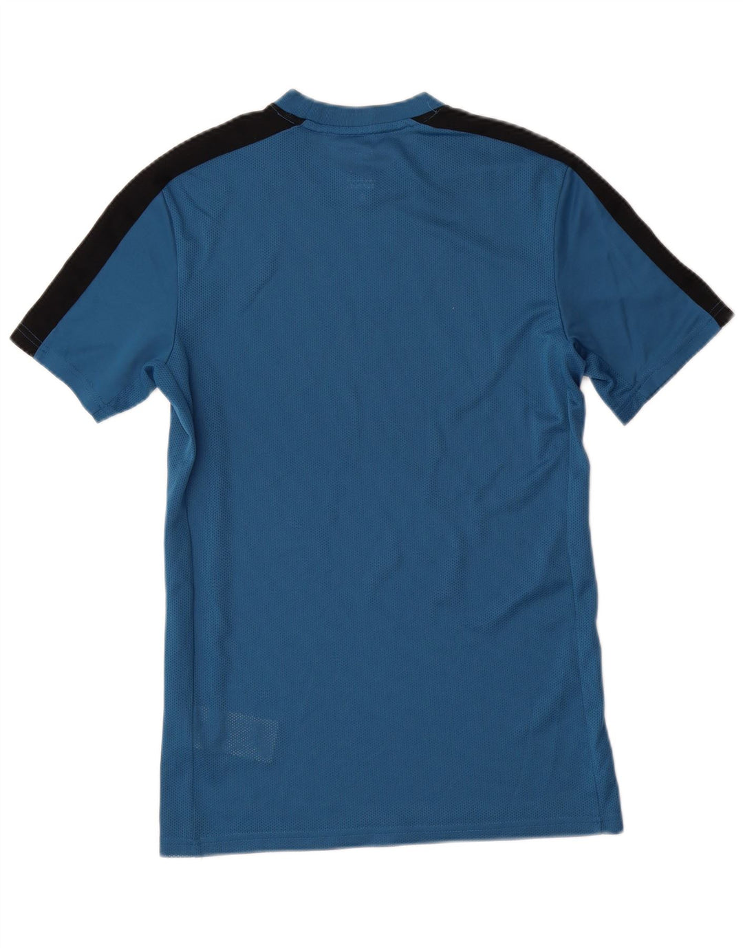 Męski T-shirt NIKE Dri Fit z grafiką, mały, niebieski, poliestrowy blok kolorów