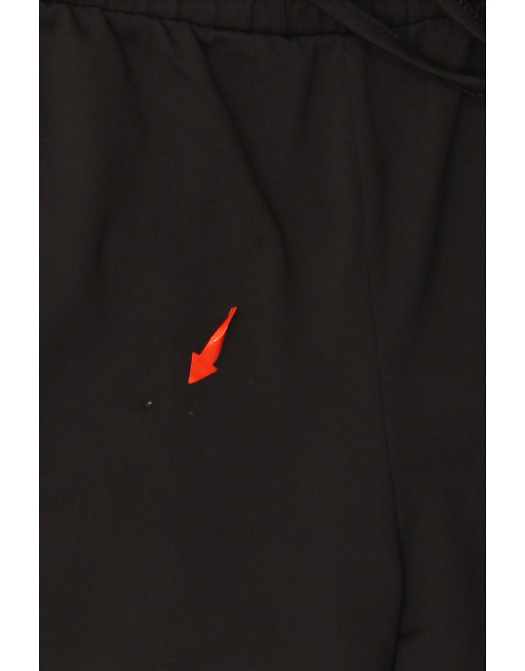 Damskie spodenki sportowe VINTAGE z grafiką UK 14, duże czarne bloki kolorów