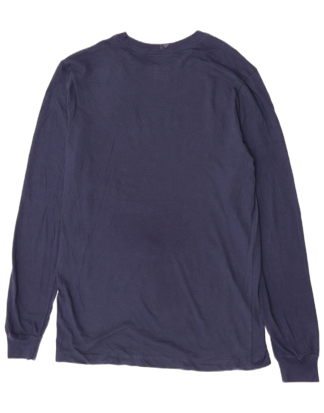 Męski top NIKE Arizona z grafiką, długim rękawem, mały, granatowy, bawełniany