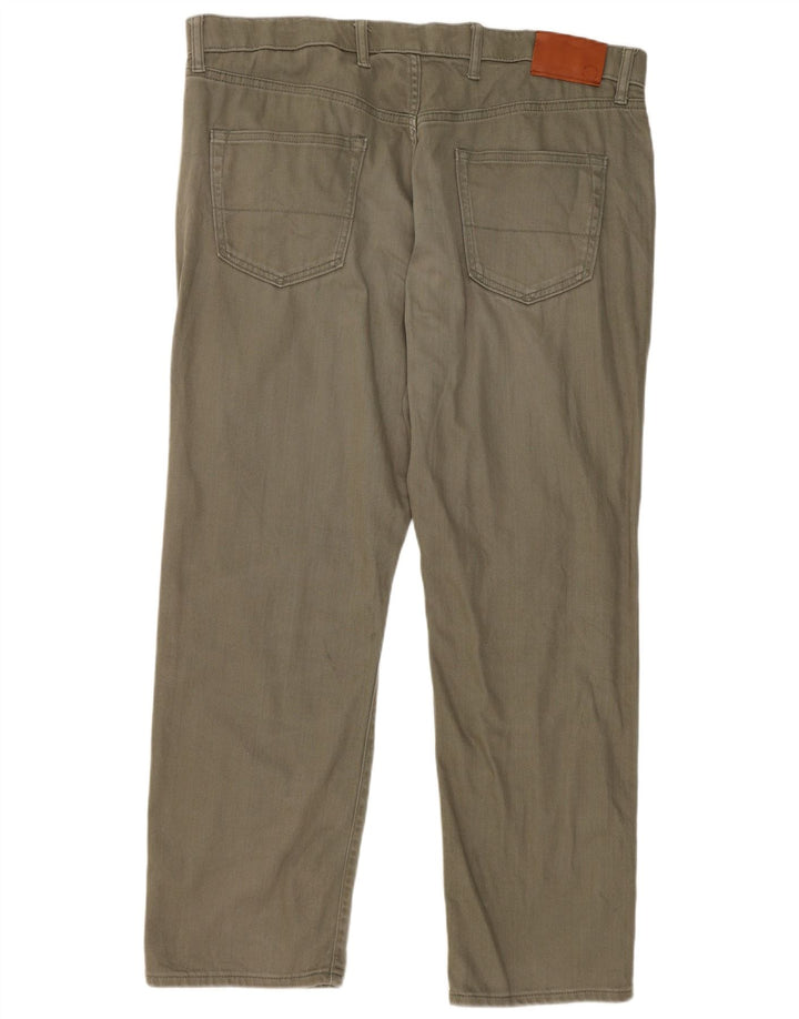 Marks & Spencer Damskie jeansy Regular Straight W38 L29 Zielone bawełniane