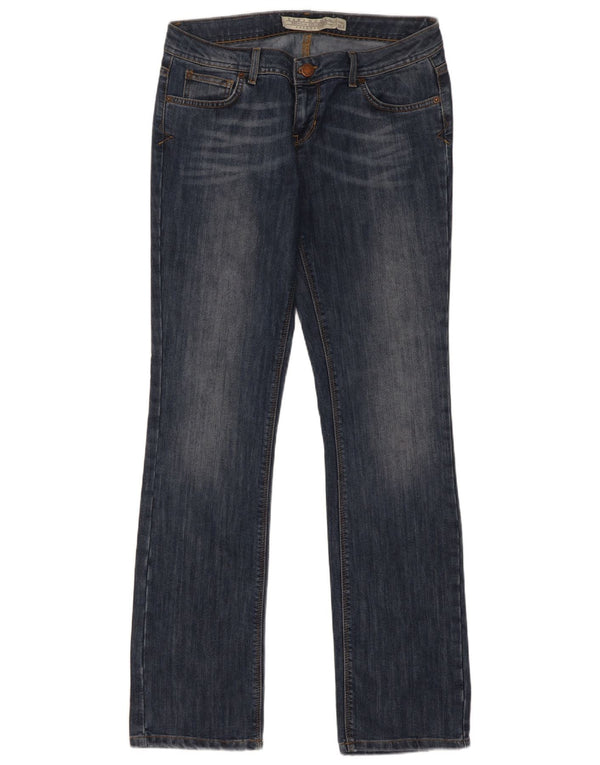Jeansy damskie Bootcut Zara EU 42 Large W32 L32 Granatowa bawełna