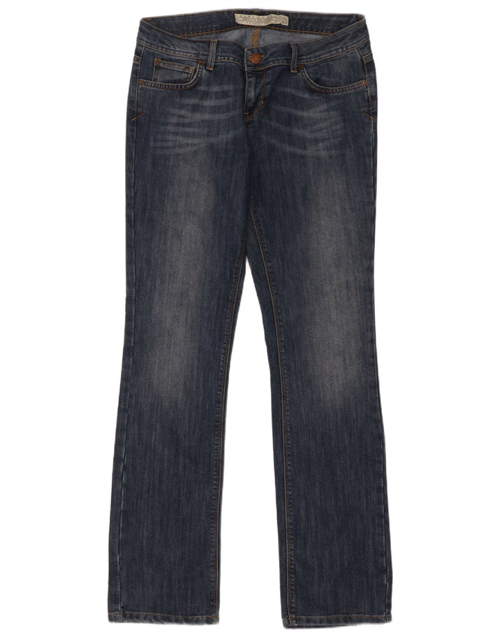Jeansy damskie Bootcut Zara EU 42 Large W32 L32 Granatowa bawełna
