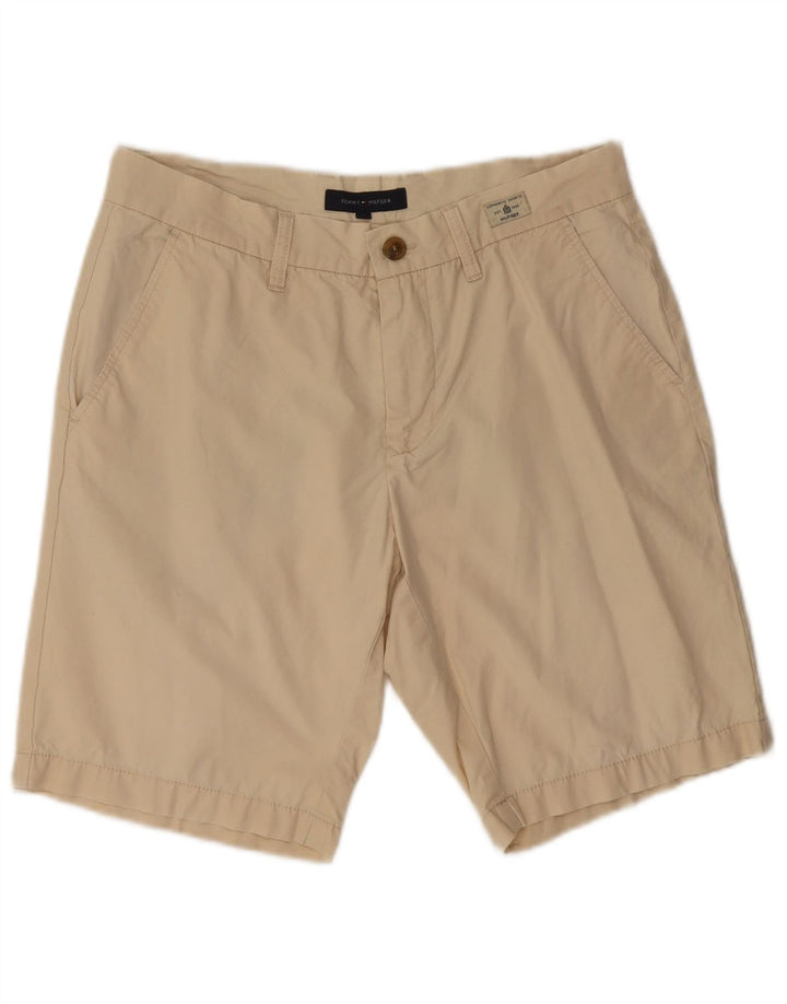 Damskie spodenki Chino Tommy Hilfiger W32, duże, beżowe