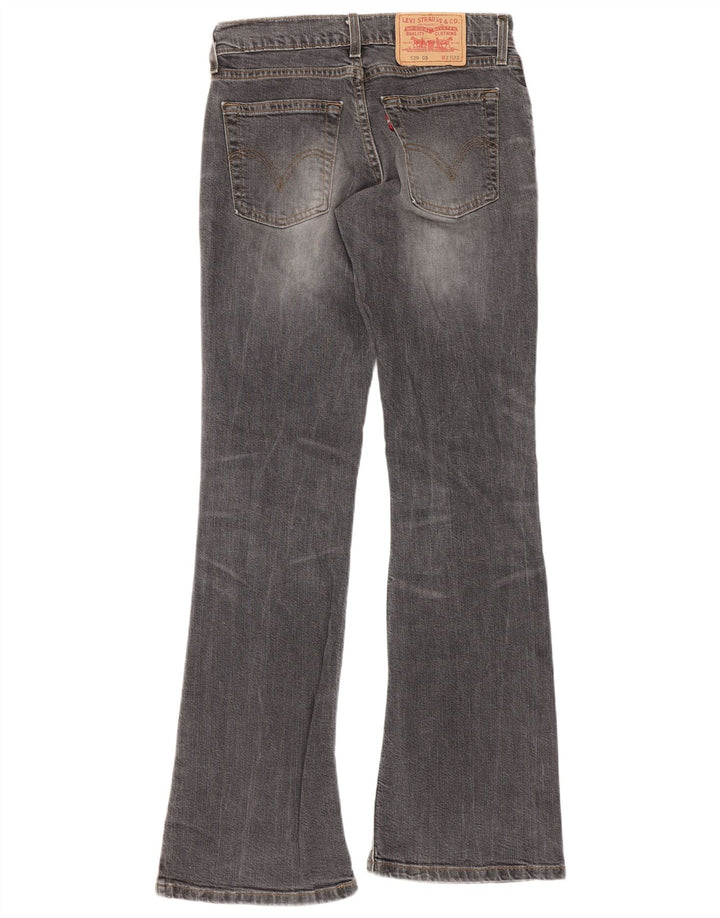 Damskie jeansy Levi's 529 Curvy Bootcut W27 L32 Szara bawełna