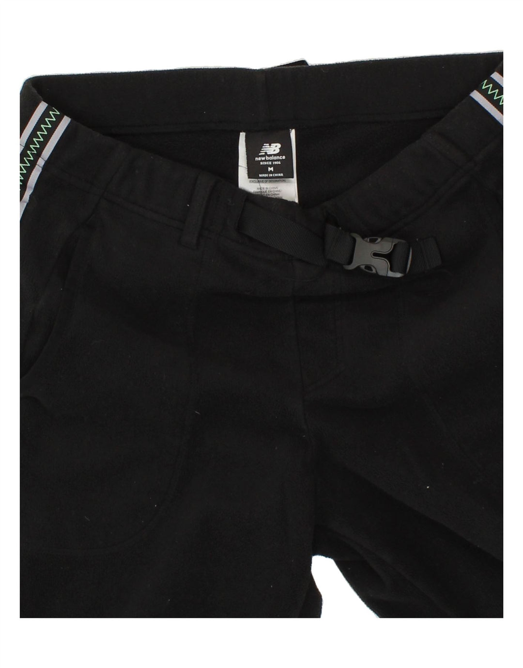 NEW BALANCE Mens Tracksuit Trousers Joggers Medium  Black Polyester Vintage New Balance and Second-Hand New Balance from Messina Hembry 