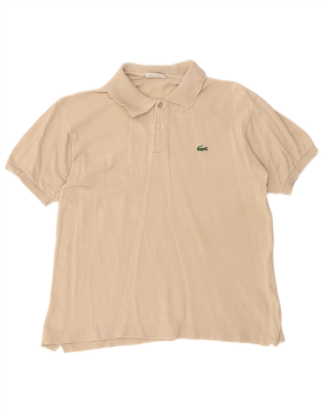 Męska koszulka polo Lacoste Chemises w kolorze średniego beżu