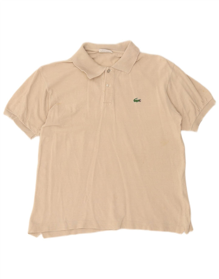 Męska koszulka polo Lacoste Chemises w kolorze średniego beżu