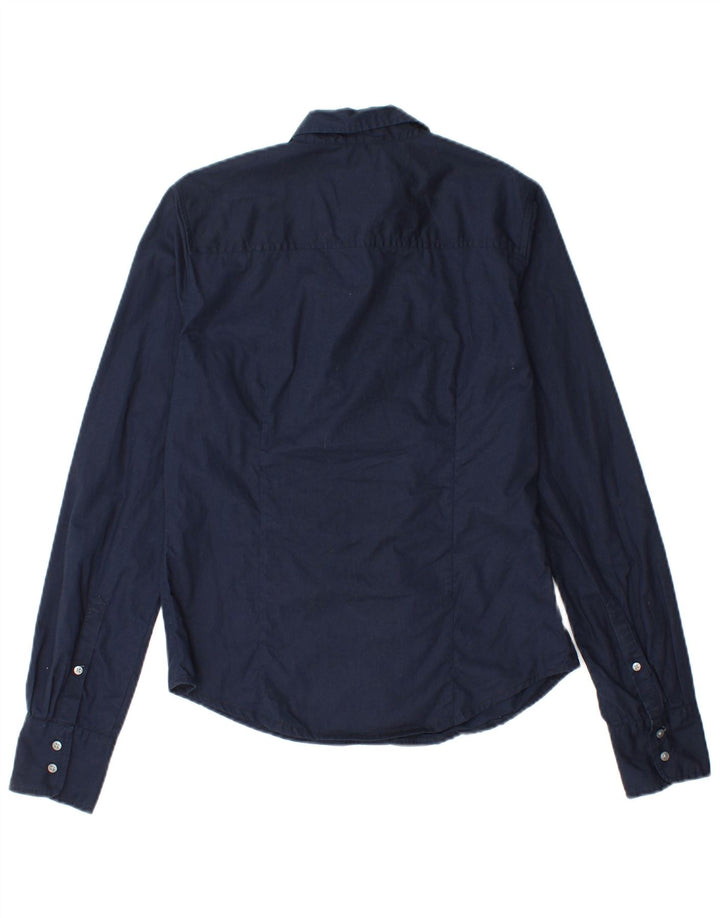 Koszula damska J. Crew 365 Slim US 6, średnia, granatowa, bawełniana