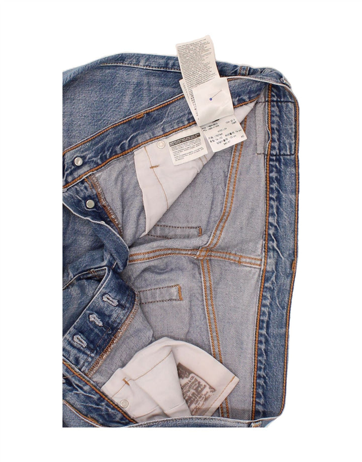 LEVI'S Womens Slim Jeans W30 L29 Blue Cotton Vintage Levi's and Second-Hand Levi's from Messina Hembry 