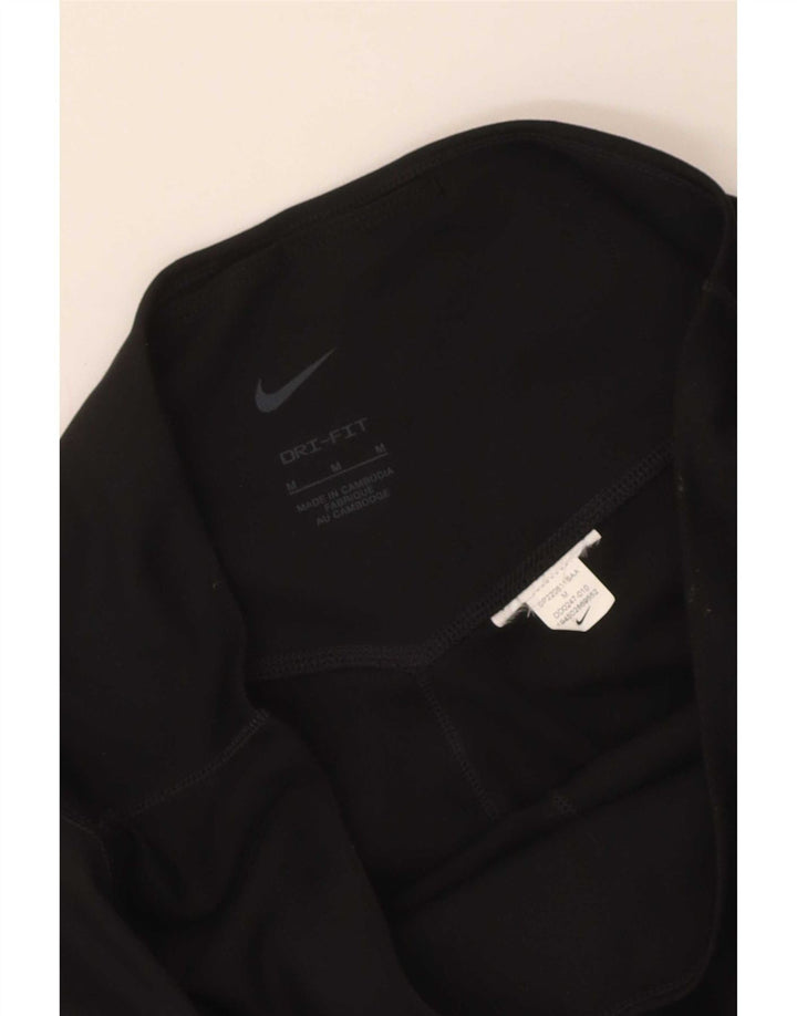 Damskie legginsy Nike Dri Fit Capri UK 12, średnie czarne