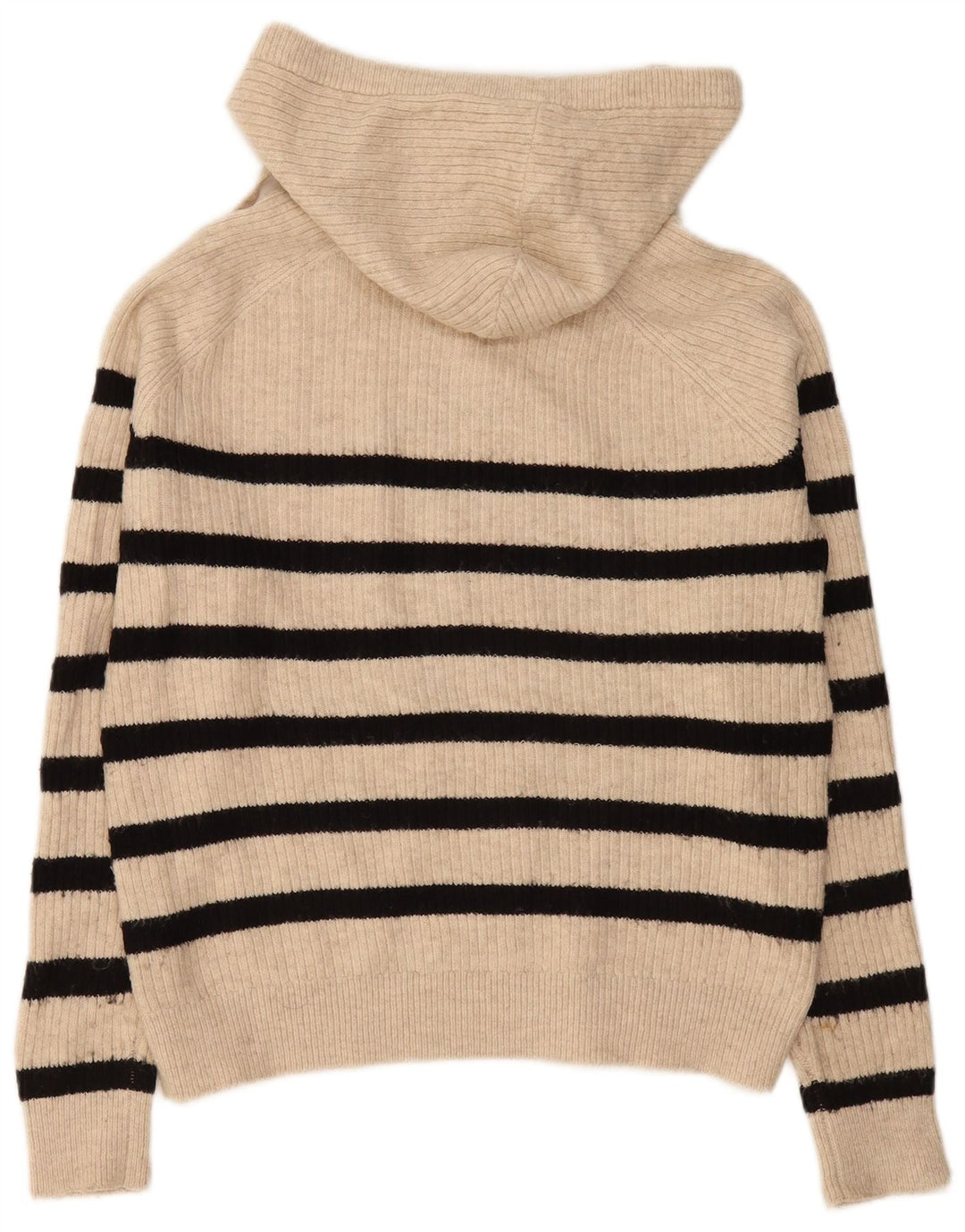Marks & Spencer Damski sweter oversize UK 10 w małe beżowe paski