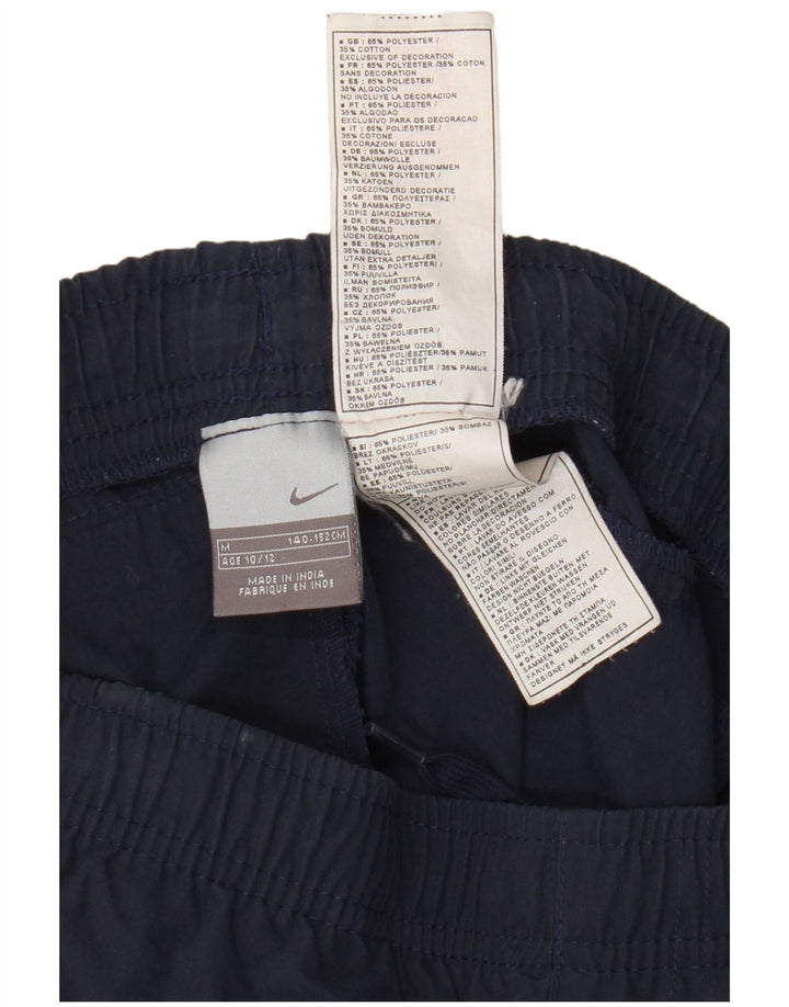 Chłopięce spodnie dresowe Nike 10-11 lat, średni granatowy, poliester