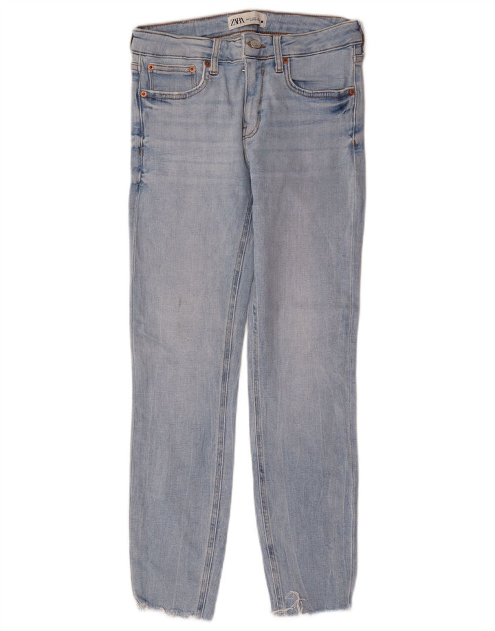 Dżinsy damskie Zara EU 38 Small W28 L27 Niebieskie bawełniane