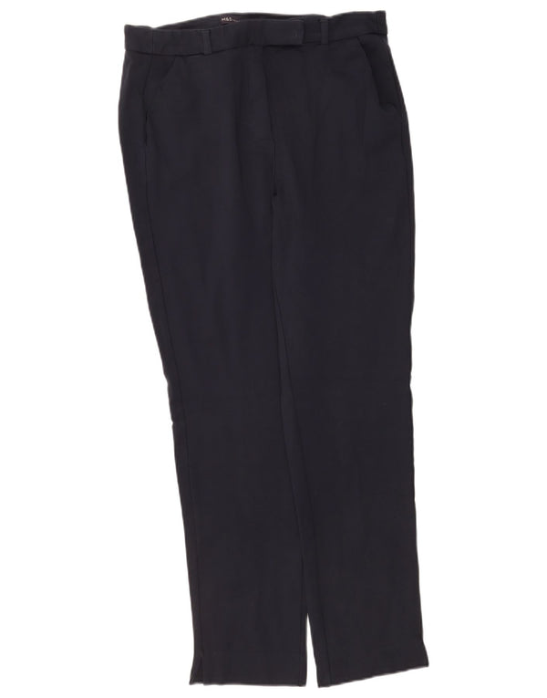 Spodnie damskie Marks & Spencer UK 12 Medium W30 L28 Granatowe