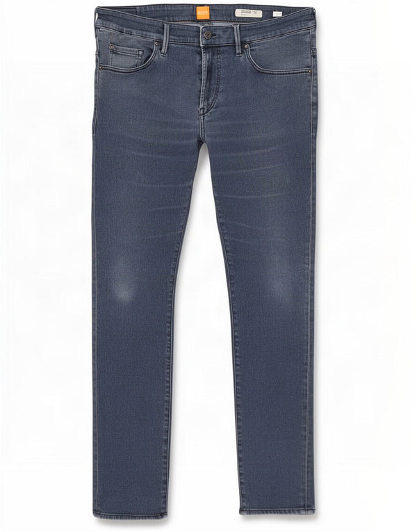 Hugo Boss Męskie jeansy skinny W38 L34 Niebieskie bawełniane