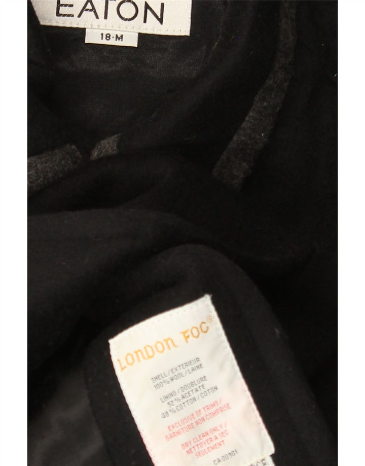 Płaszcz damski LONDON FOG US 18 2XL Czarna wełna