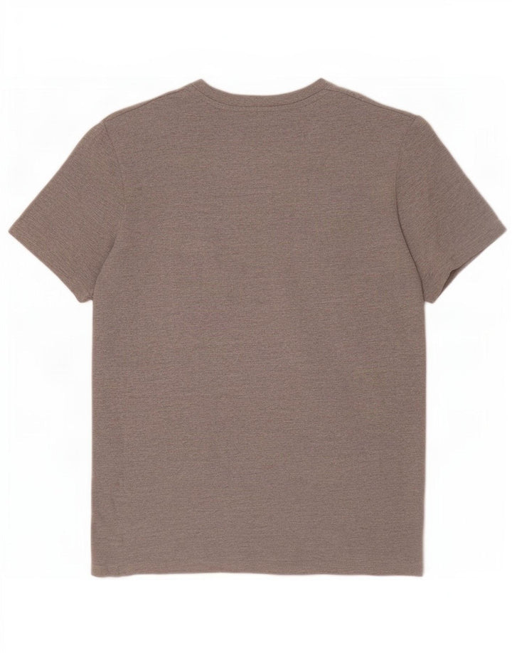 T-shirt męski slim fit Timberland, średnioszary, bawełniany