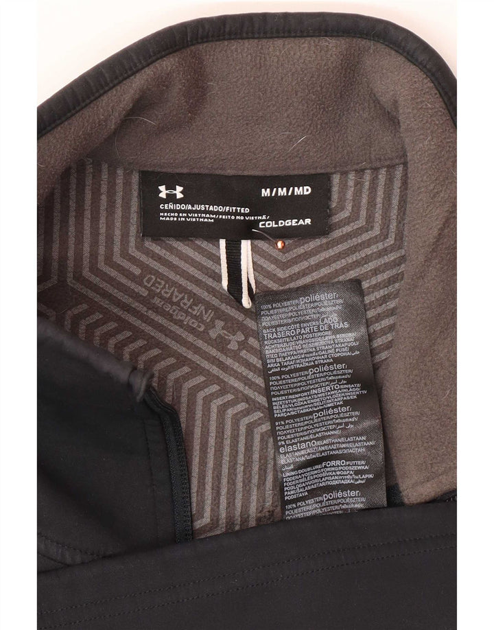 Męska kurtka dresowa Under Armour Cold Gear, średni czarny poliester