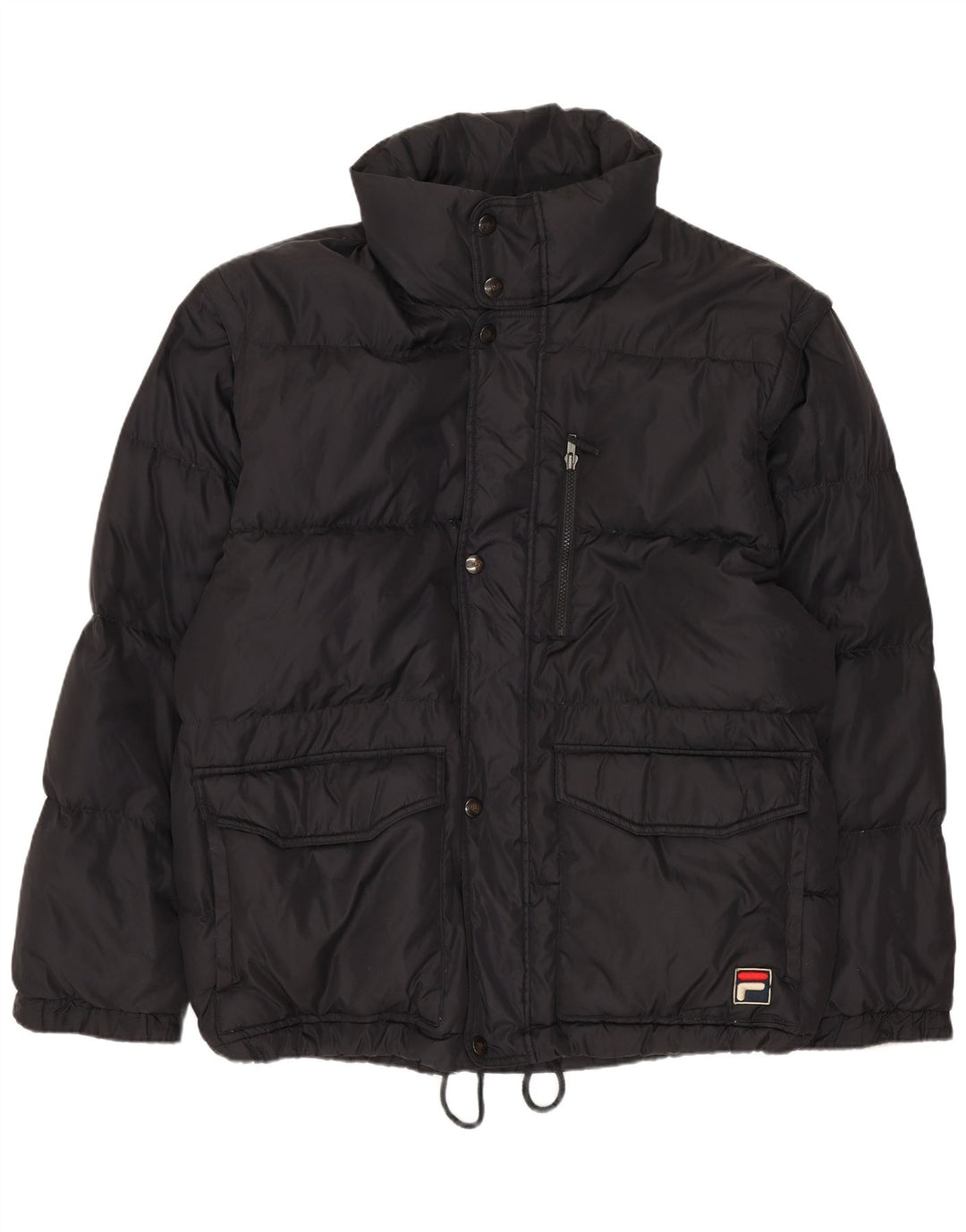 Męska ocieplana kurtka Fila IT 52 XL Czarny poliamid