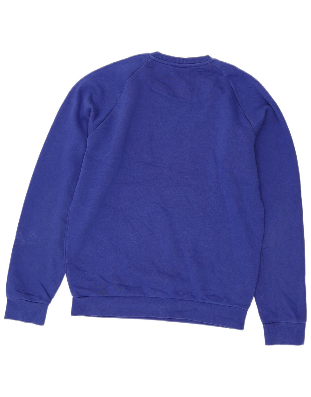 Adidas Męska Bluza Sweter Mała Niebieska Bawełniana