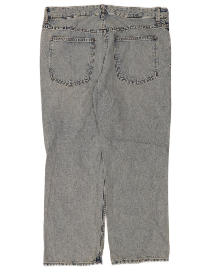 Damskie proste dżinsy ZARA EU 40 Medium W30 L28 Niebieskie bawełniane