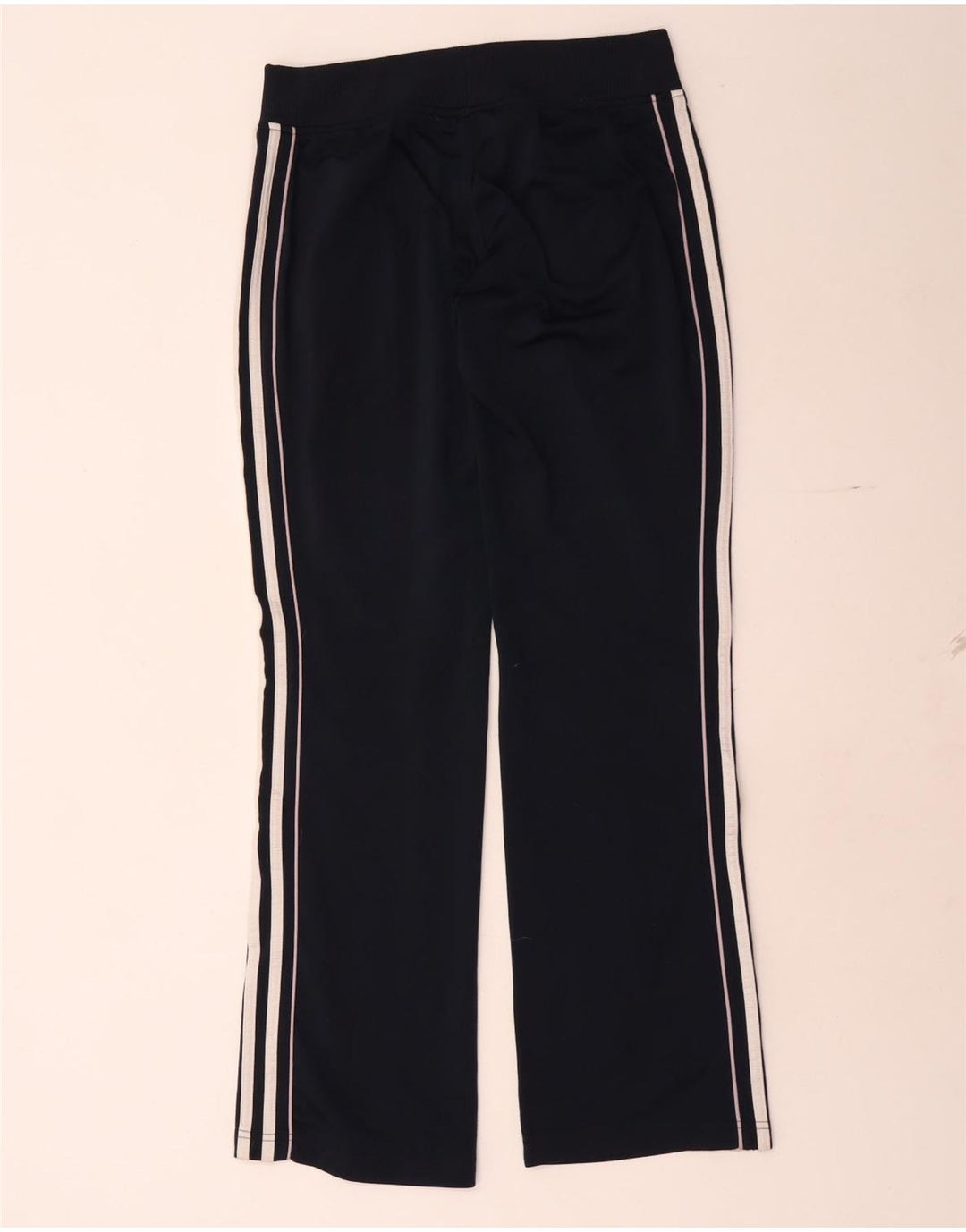 Damskie spodnie dresowe Adidas UK 10, małe, czarne, poliestrowe