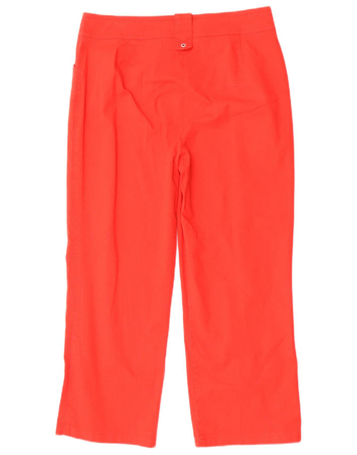 Damskie proste spodnie Roxy EU 40 Medium W30 L23 Czerwona bawełna